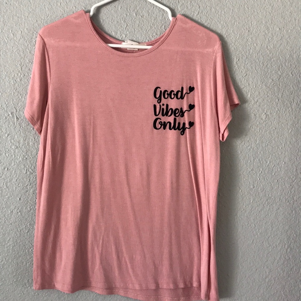 good vides only t-shirt